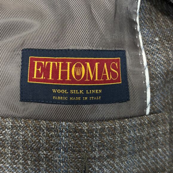 Joseph Abboud Men Ethomas Blazer Jacket Size 48 Reg Wool Silk Linen C055 -25 - Picture 8 of 16